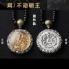 本命佛吊墜佛牌鍍24k黃金項鍊
