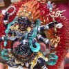 大黑天/六臂玛哈嘎拉/六臂大黑天/玛哈嘎拉/15cm紫铜佛像供奉摆件