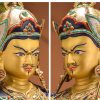 释迦族工艺纯手工彩绘莲花生大士佛像密宗莲师